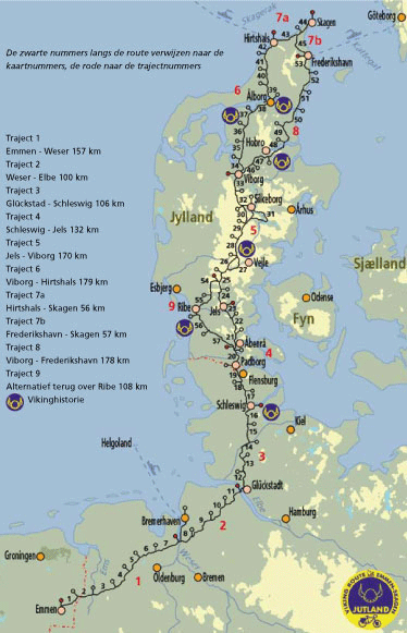 Jutland route