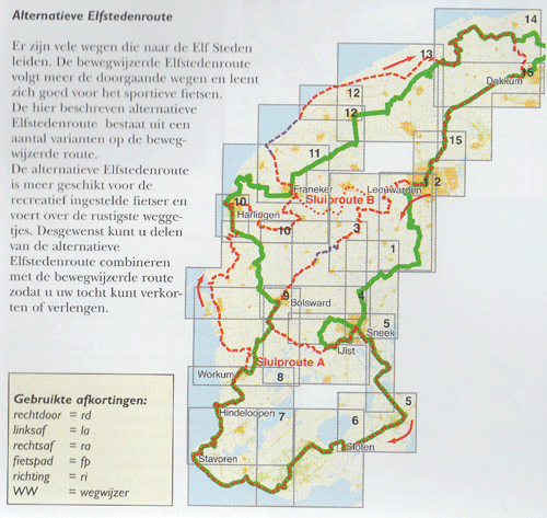Elfstedenfietsroute