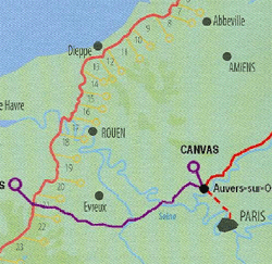 Normandie Fietsroute